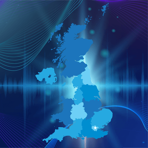 UK Map graphic